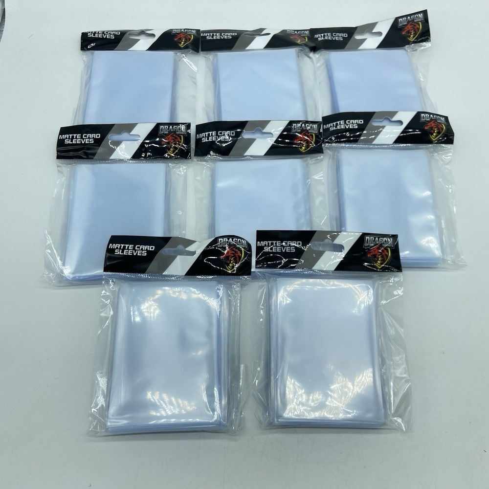 Dragon Matte Card Sleeves‎ 800 Count New
